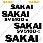 Fits Sakai SV510D-2 Decal Kit Roller 7 Year Outdoor 3M Vinyl!. Fixed Price $174.95.