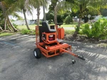 Salsco 36" Greens Sod Lawn Roller Model Custom Trailer 11 Hp Honda Engine. Fixed Price $4500.00.
