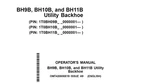 John Deere BH9B BH10B And BH11B Utility Backhoe OMT420808X19 Operator Manual. Fixed Price $35.99.