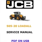 Jcb 505-20 Loadall Service Repair Manual Worklshop Pdf On Usb. Fixed Price $25.00.