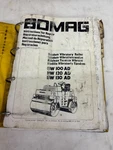 Bomag Bw 100 AD-3 & 120 Tandem Vibratory Roller Repair Catalog Manual. Fixed Price $68.89.