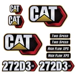 For Caterpillar 272D3XE Skid Steer Replacement Decal Set Free Shipping. Fixed Price $189.95.