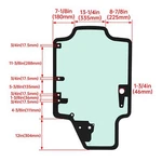 Door Glass For Case / New Holland Skid Steer SR130 SR150 SR175 SR200 + #47405930. Fixed Price $130.00.