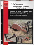 Worksaver Smoothcut Pto Powered Stump Grinders Removal SG-26 SG-36 Brochure. Fixed Price $14.95.
