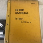 Komatsu PC1000-1 PC1000LC-1 PC1000SE-1 SP-1 Excavator Service Shop Repair Manual. Fixed Price $115.00.