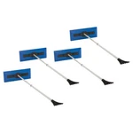 Snow Joe 4 Pack Windshield Ice Scraper, Car Window Removal Broom For Winter. Fixed Price $71.99.
