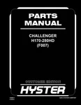 Hyster Challenger H170-280HD 11/2013 Forklift Parts Manual Catalog Diagram Book. Fixed Price $59.00.