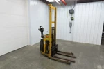 Big Joe PDI-24-A6 Walk Behind Pallet Lift Truck 2000LBS 24V Straddle Stacker. Fixed Price $2374.99.