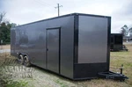 New 2026 8.5X24 V Nose Enclosed Cargo Trailer Toy Hauler W/ Blackout Package. Fixed Price $7995.00.