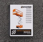 Snorkel S3219E Scissor Platform Lift Shop Service Maintenance Manual. Fixed Price $136.00.