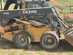John Deere Wheeled Skid Steer Loader Serial Number 1T0328EMCDE246390. Fixed Price $4000.00.