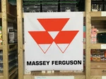 Massey Ferguson Large Banner Square Tractor Shed Workshop Garage Wall Display. Fixed Price $85.19.