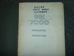 Adira Dnc 700 Press Brake Controller Operator Programming Instruction Manual. Fixed Price $113.58.