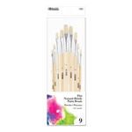 Ddi 2352900 Flat Natural Bristle Paint - Pack Case Of 12,ARTISTS Brushes. Fixed Price $13.24.
