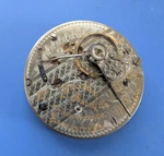 18 Size 21 Jewel Hamilton 940 Model Double Roller Pocket Watch Movement Parts. Fixed Price $35.00.