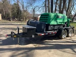 Mobile Dustless Blasting Machine With Trailer And Medium. Fixed Price $37500.00.
