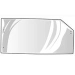 WN-232329A1-PEX Glass, Rear Fits International/caseih 7210 7220 7230 7240 7250. Fixed Price $683.99.
