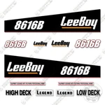 Fits Leeboy 8616B Kit Asphalt Paver Equipment Decals - 7 Year Vinyl!. Fixed Price $179.95.