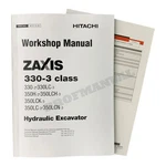 Hitachi ZX330-3 ZX330LC-3 ZX350H-3 ZX350LCH-3 Excavator Workshop Service Manual. Fixed Price $149.00.
