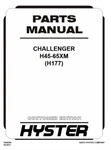 Hyster H45XM, H50XM, H55XM, H60XM, H65XM H177 Forklift Parts Catalog Manual Pdf. Fixed Price $34.99.