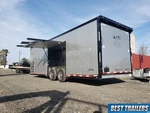 2024 Atc ROM500 Blackout Carhauler Enclosed Aluminum Race Ready Trailer 28 Ft. Fixed Price $39995.00.