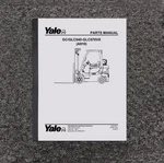 Yale GC040VX GC050VX GC060VX GC070VX GC055SVX Parts Catalog Manual Book A910. Fixed Price $149.83.