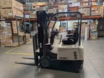Crown SC5715 3 Wheel Electric Forklift W/charger 190" Height Very Low Hours. Fixed Price $22875.00.