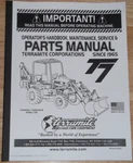 Terramite T7 Backhoe Tractor Loader Operation Maintenance Parts & Service Manual. Fixed Price $49.99.