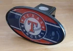 Mlb Texas Rangers Tow Hitch Cover Car/truck/suv Trailer 2" Receiver Cap. Fixed Price $14.99.