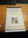 Hyster Forklift R30XMS3 Operating Manual. Fixed Price $40.00.