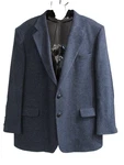 John Peel Ltd Vintage Blazer Blue Men's Sz 46R 100% Pure Wool. Fixed Price $40.00.