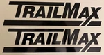 Decals 18 (set 2) Black Flatbed Trailer Replacement Stickers. Fixed Price $36.95.