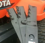 SET/3 60" Gator Mower Blades For Kubota B7400, B7410,B7500,B7510,B7610 Tractors. Fixed Price $71.99.