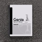 Genie IWP-30S Industrial Work Platform Lift Operator Owner User Manual. Fixed Price $104.49.