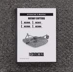 Frontier RC2048 RC2060 RC2072 RC2084 Rotary Cutter Deck Operator Owner Manual. Fixed Price $111.30.