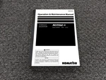Komatsu PC170LC-11 Hydraulic Excavator Operator & Maintenance Manual 35001-UP. Fixed Price $76.10.