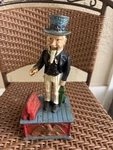 Vintage Cast Iron Uncle Sam Bank Mid Century Mechanical Working (watch Video). Fixed Price $29.99.