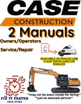Case CX160C Crawler Excavator Operators Service Repair Shop Manual Pdf Usb. Fixed Price $34.00.