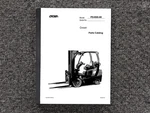 Crown PE4500-80 Forklift Pallet Truck Parts Catalog Manual. Fixed Price $120.50.