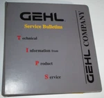 Gehl Skid Loader Baler Mower Conditioner Service Bulletins 4635 4835 5635 6635&&. Fixed Price $27.00.