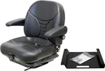 Kubota Series Seat And Suspension Black Vinyl Fits M4700 M5400 M8200 M900 Etc. Fixed Price $749.99.
