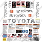 Fits Toyota 7FBEU15 Forklift Decal Kit - Year Outdoor 3M Vinyl!. Fixed Price $109.95.