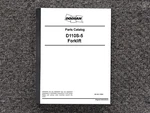 Doosan D110S-5 Forklift Truck Parts Catalog Manual. Fixed Price $132.08.