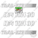 Fits Trail-eze DA10H30 Decal Kit Trailer 7 Year Outdoor 3M Vinyl!. Fixed Price $64.95.