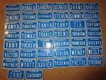 Vintage Personalized Florida Mini Bike Bicycle Vanity Metal License Plate Victor. Fixed Price $7.00.