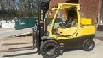 2014 Hyster H110FT Turbo Diesel Pneumatic Tire Outdoor Forklift, 11000 Lb. Fixed Price $25500.00.