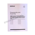 Caterpillar 259D3 257D3 236D3 242D3 Loader Powertrain Service Manual Disassassem. Fixed Price $89.00.