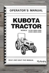 Kubota L3130 L3430 L3830 L4330 L4630 L5030 Operator S Manual Comb Bound Book. Fixed Price $13.39.