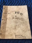 Cummins NVH-450 V12-525 VT12-635 VT12-700 Diesel Engine Operators Manual. Fixed Price $39.95.
