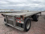 2005 Ravens 48FT All Alum Semi Flatbed Trailer Road Ready & Light Good Tires. Fixed Price $9500.00.